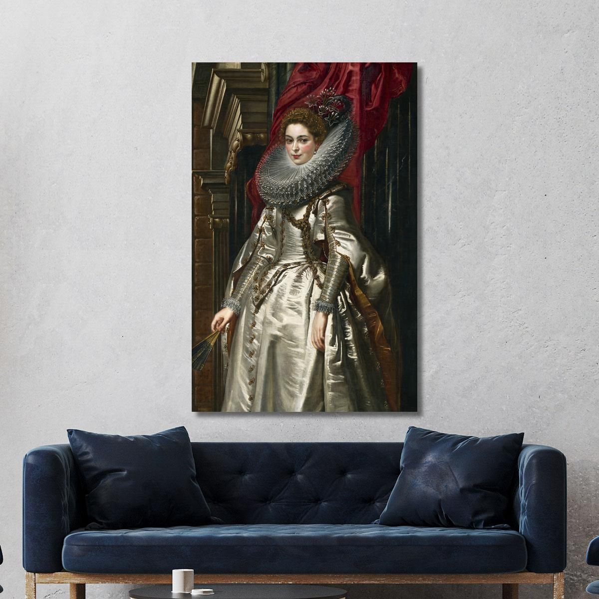 Marchesa Brigida Spinola Doria Peter Paul Rubens ppr111 canvas print 
