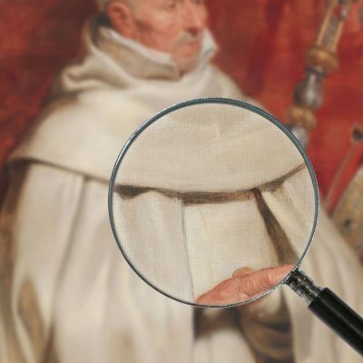 Matthaeus Yrsselius Abbot Of Sint-Michiel'S Abbey In Antwerp Peter Paul Rubens ppr112 canvas print