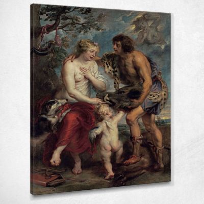 Meleager And Atalante Peter Paul Rubens ppr114 canvas print 