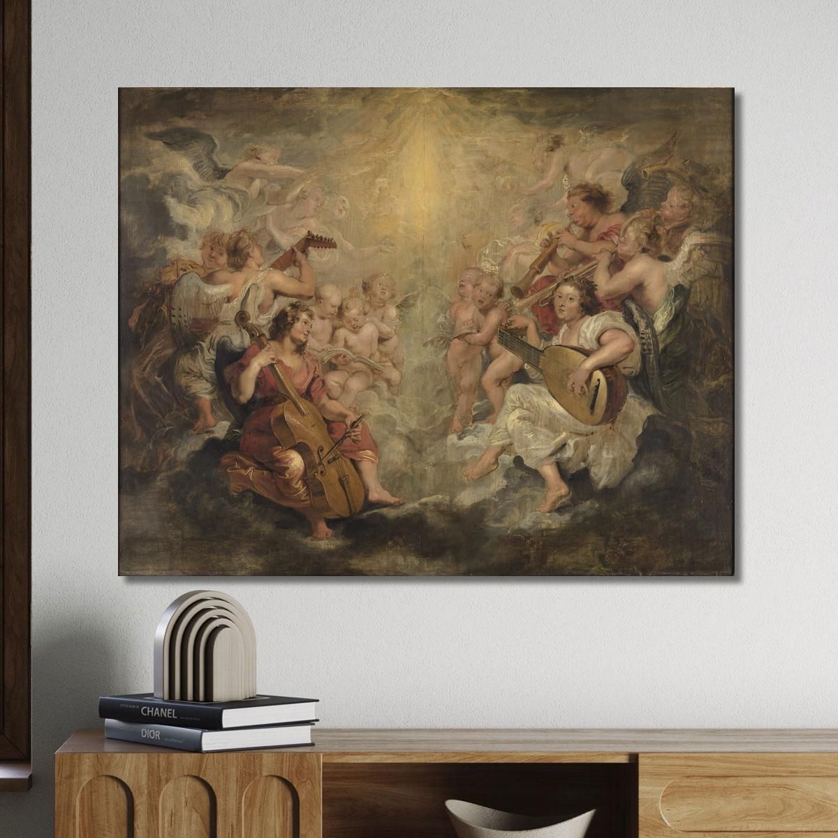 Music Making Angels Peter Paul Rubens ppr119 canvas print 