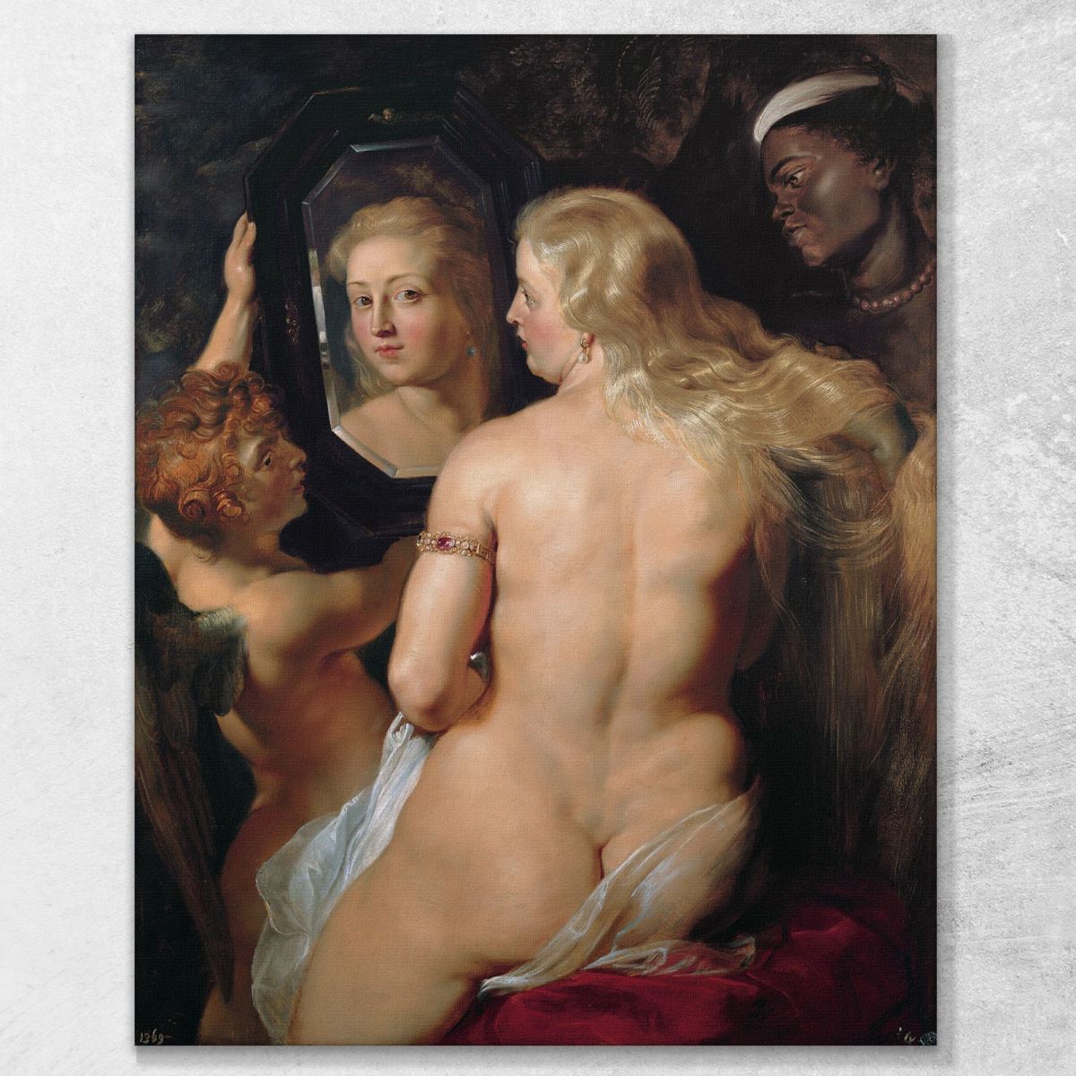 The Toilet Of Venus Peter Paul Rubens ppr131 canvas print 