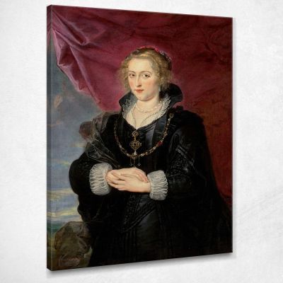 Portrait Of A Lady Peter Paul Rubens ppr133 canvas print 