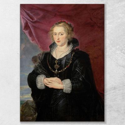 Portrait Of A Lady Peter Paul Rubens ppr133 canvas print 