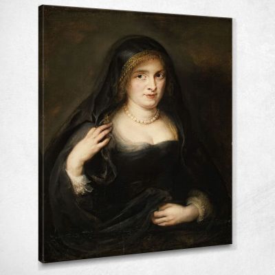 Portrait Of A Woman Peter Paul Rubens ppr137 canvas print 
