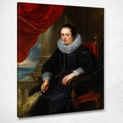 Portrait Of A Woman 2 Peter Paul Rubens ppr138 canvas print 