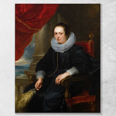 Portrait Of A Woman 2 Peter Paul Rubens ppr138 canvas print 