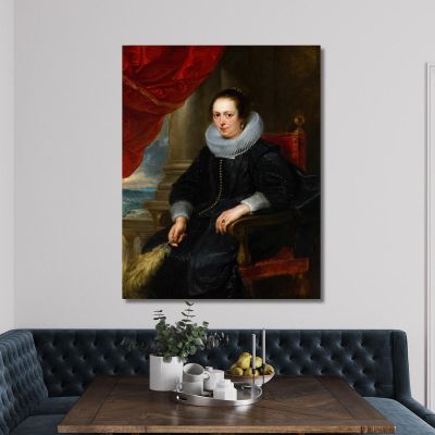 Portrait Of A Woman 2 Peter Paul Rubens ppr138 canvas print 