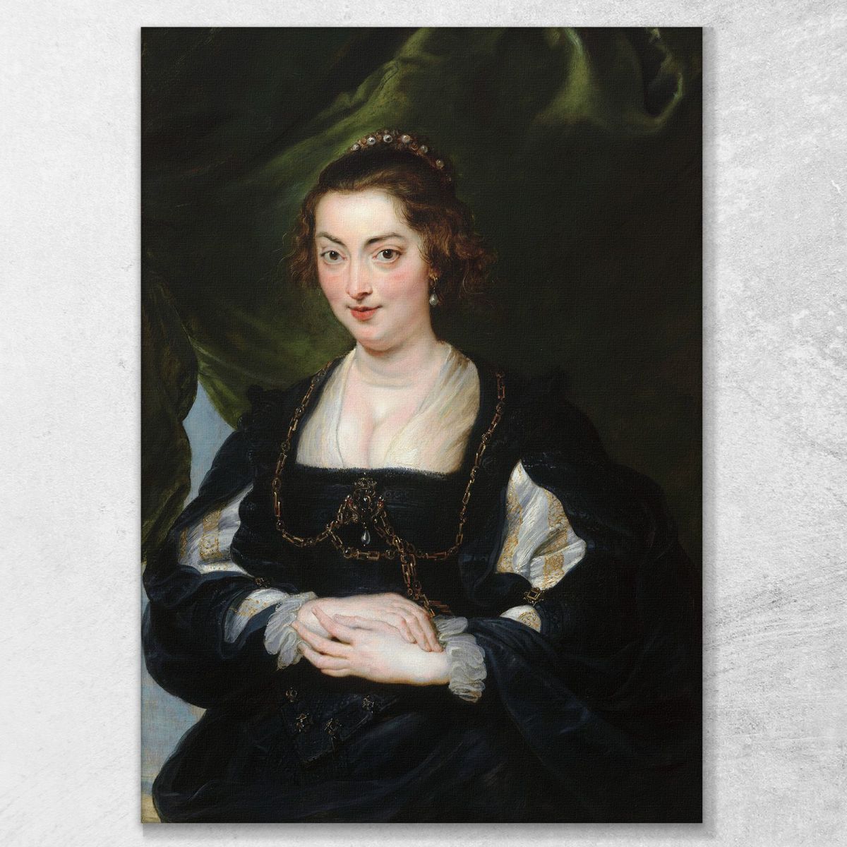 Portrait Of A Young Woman 2 Peter Paul Rubens ppr140 canvas print 