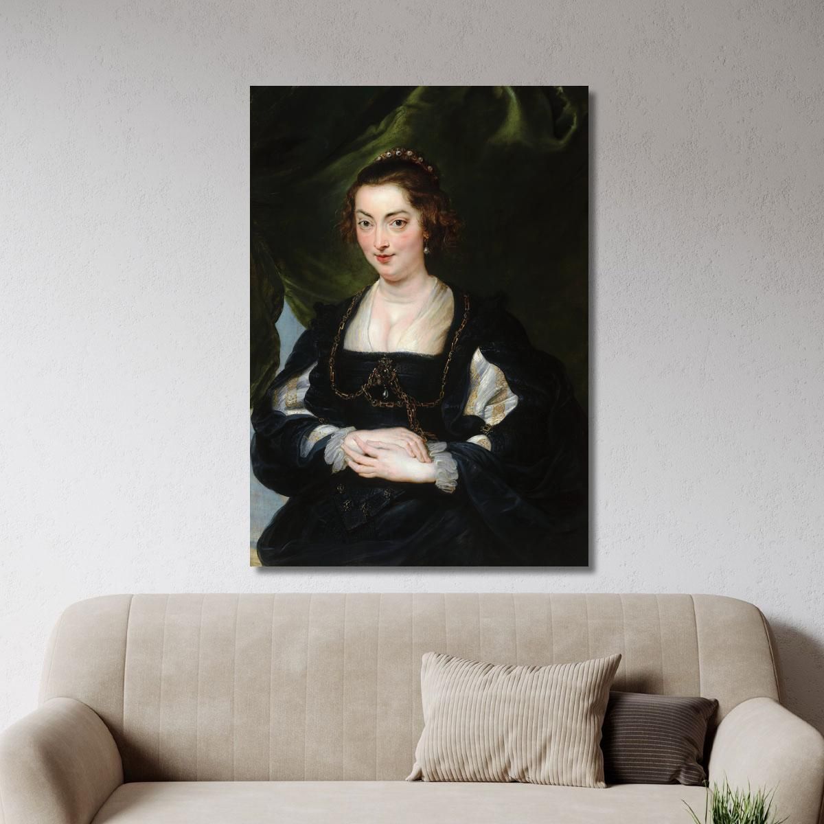 Portrait Of A Young Woman 2 Peter Paul Rubens ppr140 canvas print 