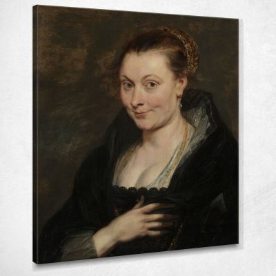 Portrait Of Isabella Brant Peter Paul Rubens ppr146 canvas print 