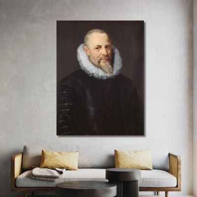 Portrait Of Jan I Moretus Peter Paul Rubens ppr152 canvas print 