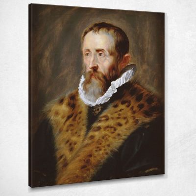 Portrait Of Justus Lipsius Peter Paul Rubens ppr153 canvas print 