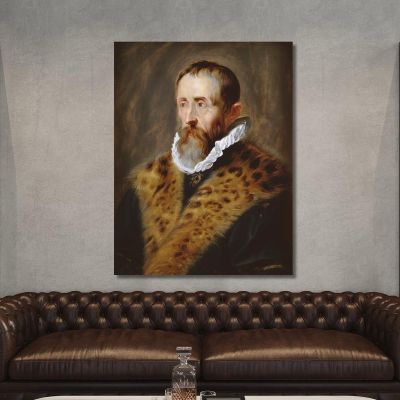 Portrait Of Justus Lipsius Peter Paul Rubens ppr153 canvas print 