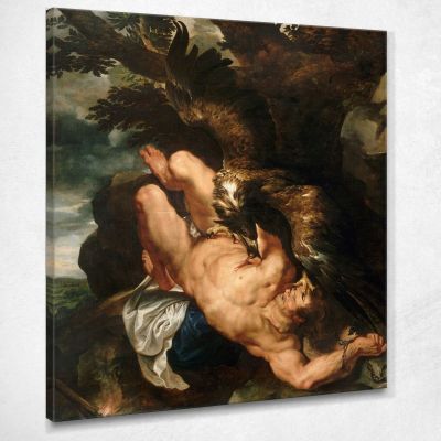 Prometheus Bound Peter Paul Rubens ppr155 canvas print 