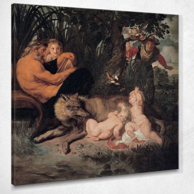 Romulus And Remus Peter Paul Rubens ppr158 canvas print 