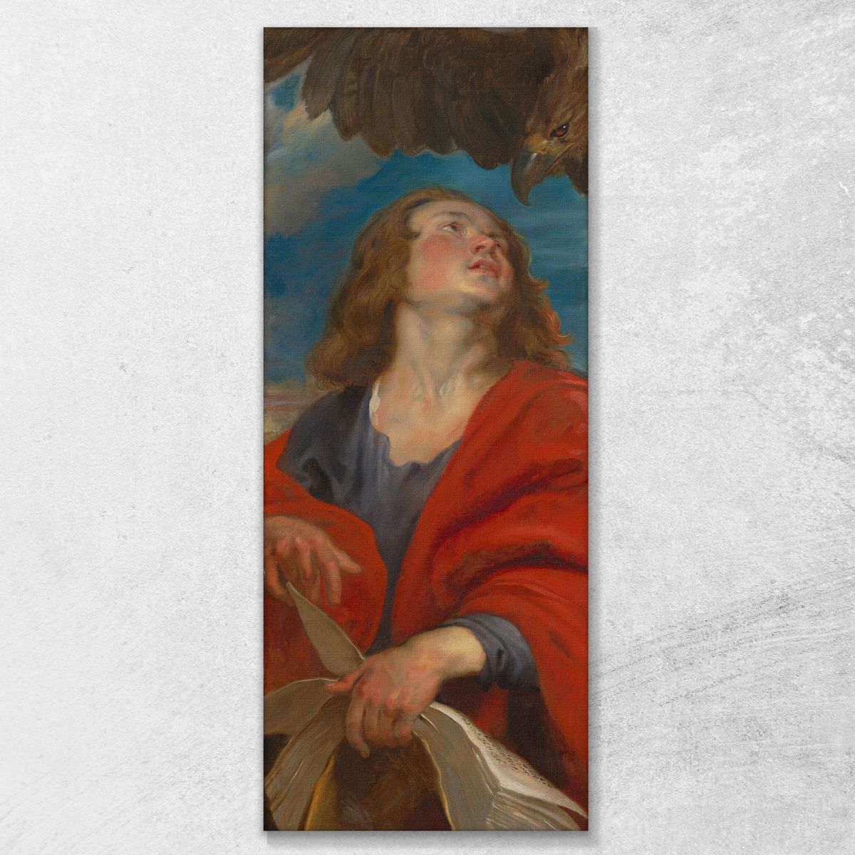 Saint John Peter Paul Rubens ppr165 canvas print 