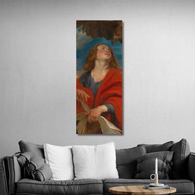 Saint John Peter Paul Rubens ppr165 canvas print 