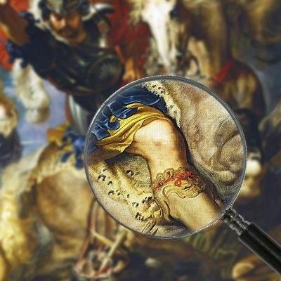 St George Battles The Dragon Peter Paul Rubens ppr175 canvas print