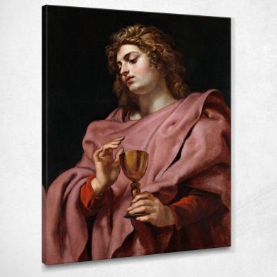 St John The Evangelist Peter Paul Rubens ppr176 canvas print 