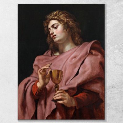 St John The Evangelist Peter Paul Rubens ppr176 canvas print 