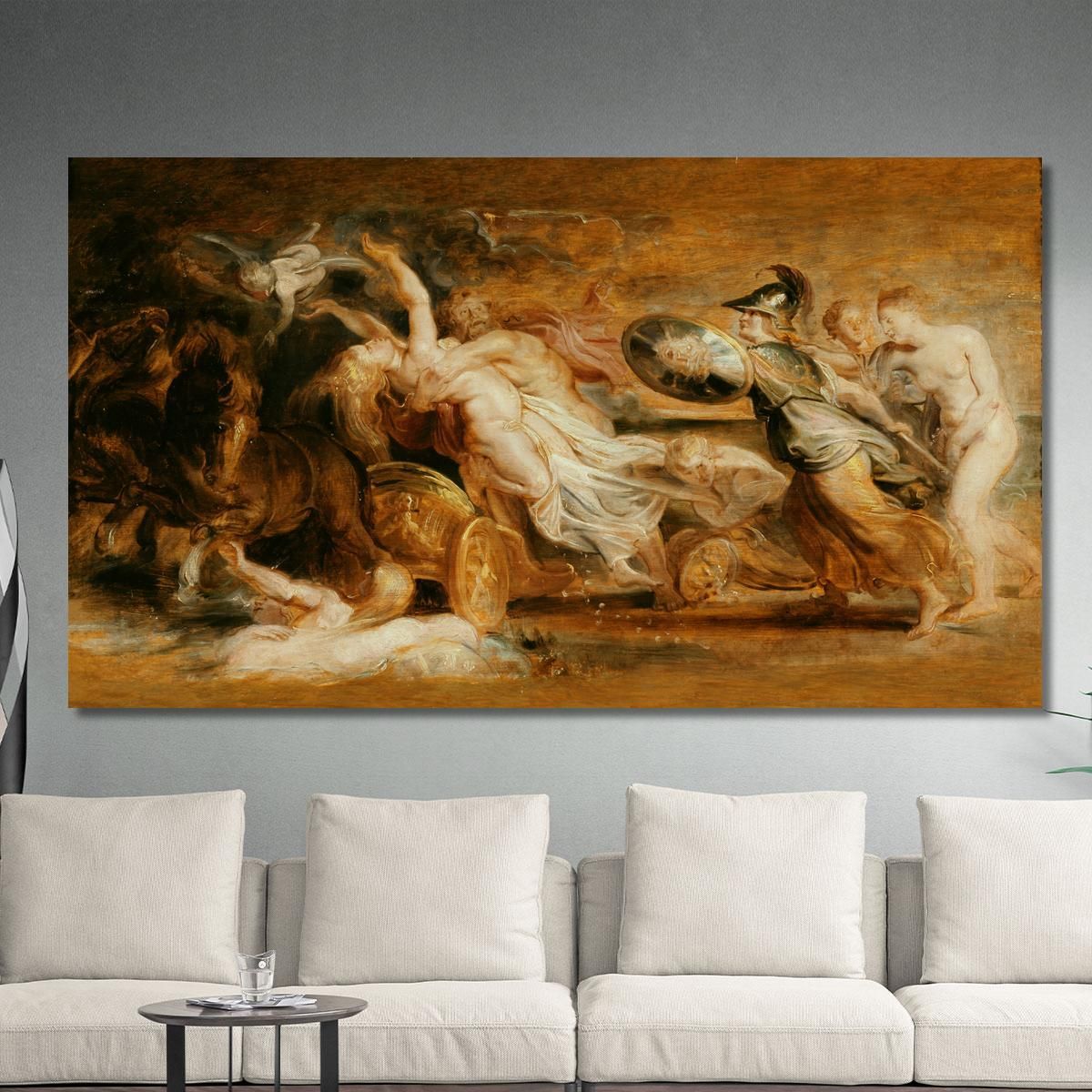 The Abduction Of Proserpina Peter Paul Rubens ppr203 canvas print 