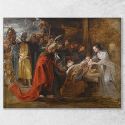 The Adoration Of The Magi Peter Paul Rubens ppr207 canvas print 