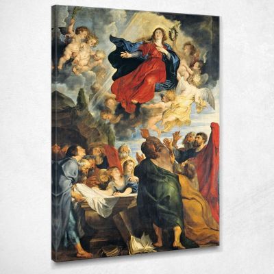 The Assumption Of The Virgin Mary Peter Paul Rubens ppr214 canvas print 