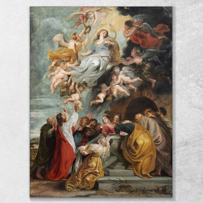 The Assumption Of The Virgin Peter Paul Rubens ppr215 canvas print 