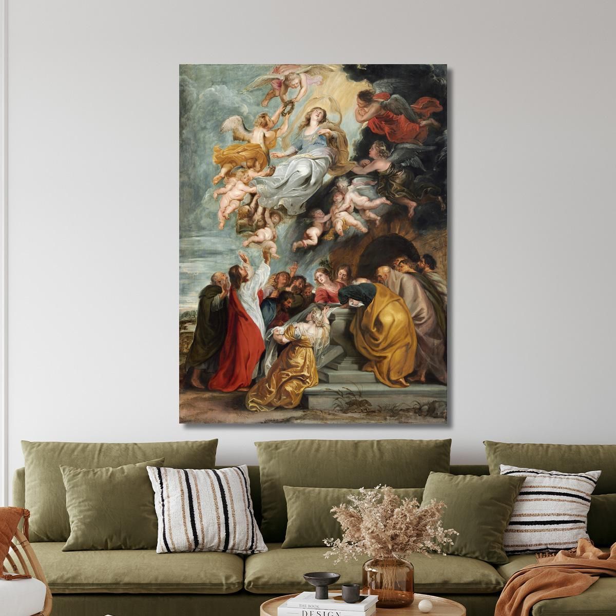 The Assumption Of The Virgin Peter Paul Rubens ppr215 canvas print 