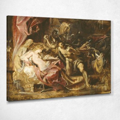 The Capture Of Samson Peter Paul Rubens ppr218 canvas print 