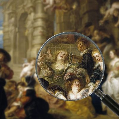 The Garden Of Love Peter Paul Rubens ppr243 canvas print