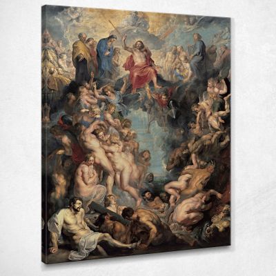 The Great Last Judgement Peter Paul Rubens ppr245 canvas print 