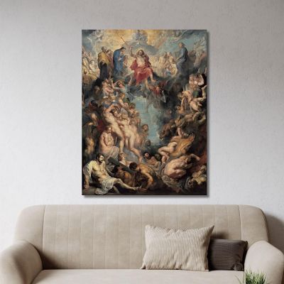 The Great Last Judgement Peter Paul Rubens ppr245 canvas print 