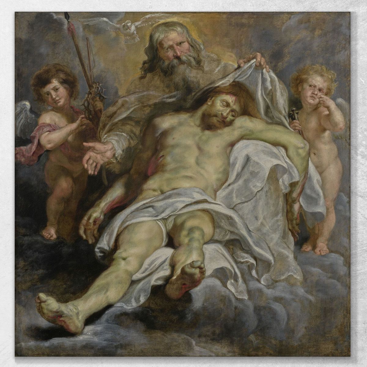 The Holy Trinity 2 Peter Paul Rubens ppr253 canvas print 