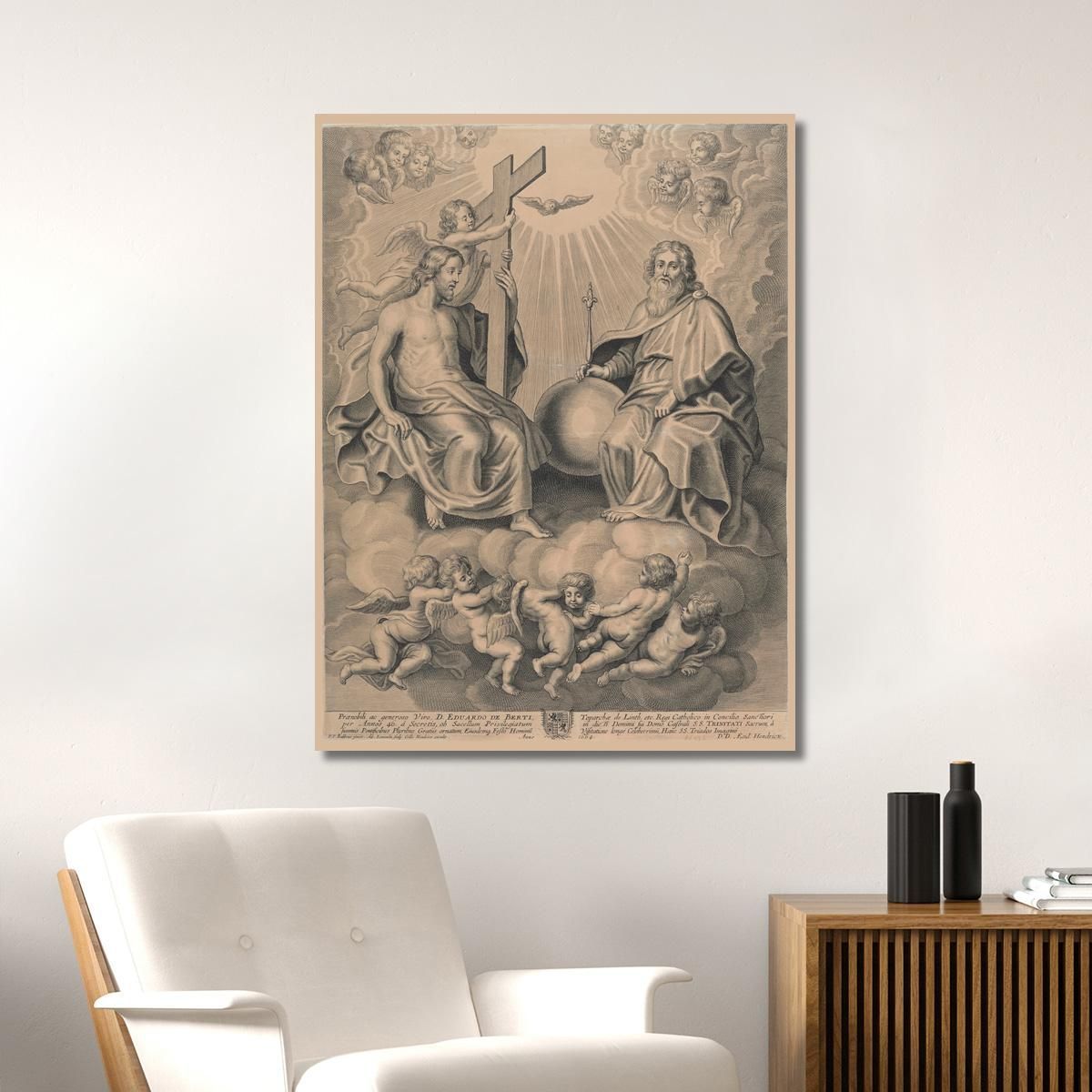 The Holy Trinity 3 Peter Paul Rubens ppr254 canvas print 