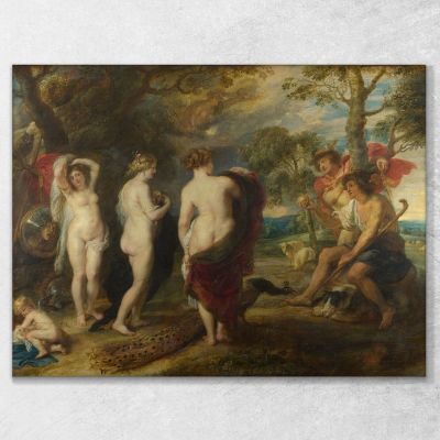 The Judgement Of Paris Peter Paul Rubens ppr258 canvas print 