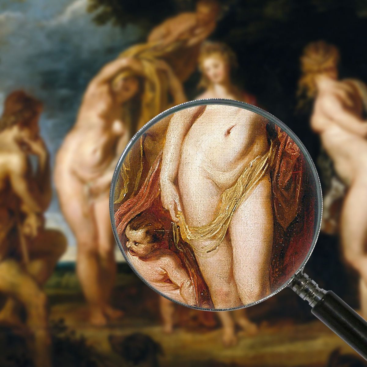 The Judgment Of Paris Peter Paul Rubens ppr260 canvas print