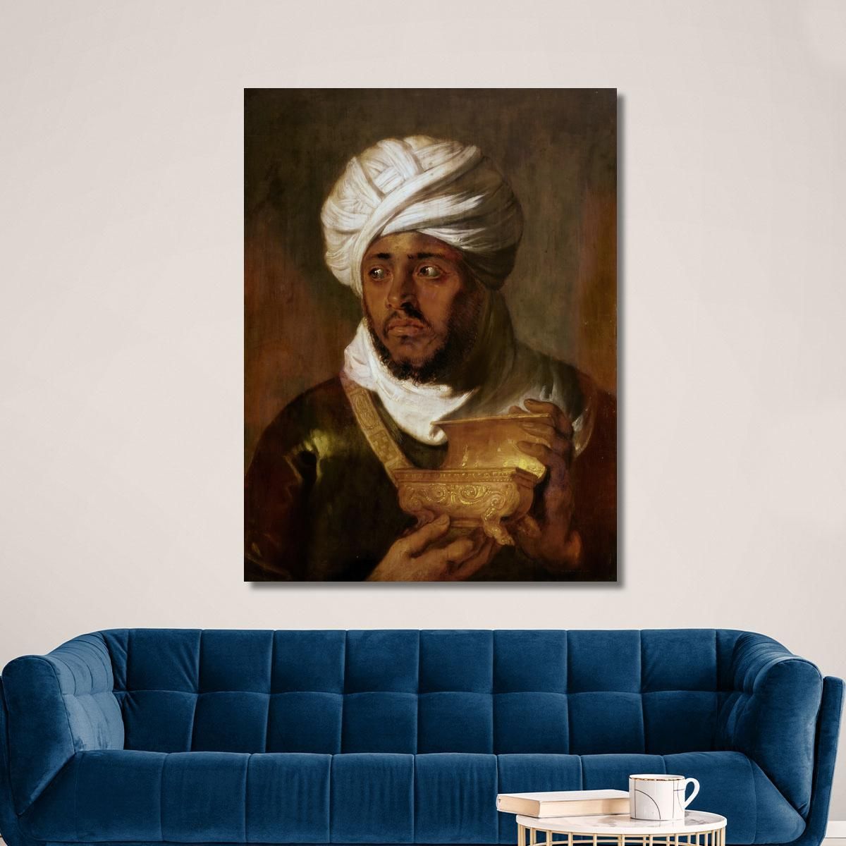 The Moorish King Peter Paul Rubens ppr271 canvas print 