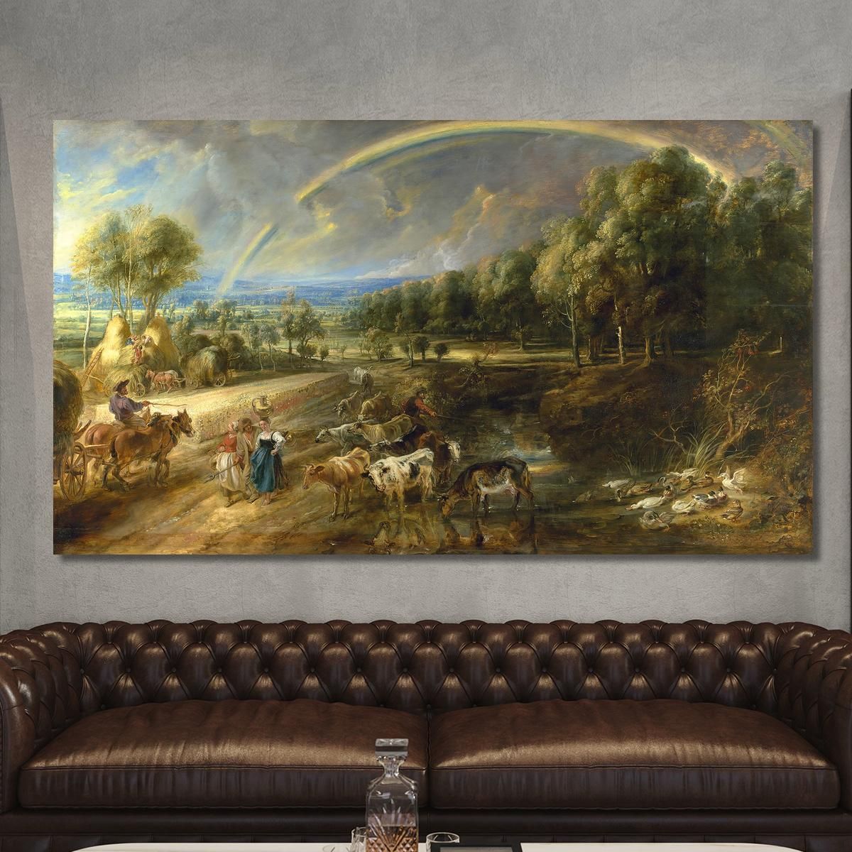 The Rainbow Landscape Peter Paul Rubens ppr275 canvas print 