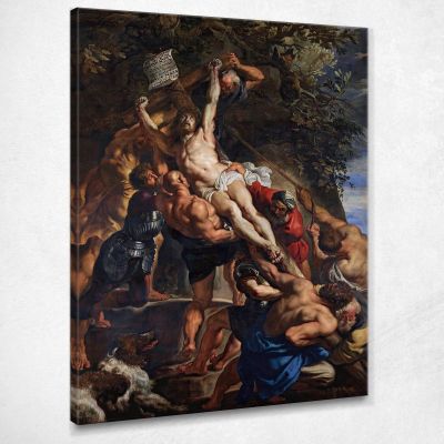 The Raising Of The Cross Peter Paul Rubens ppr276 canvas print 