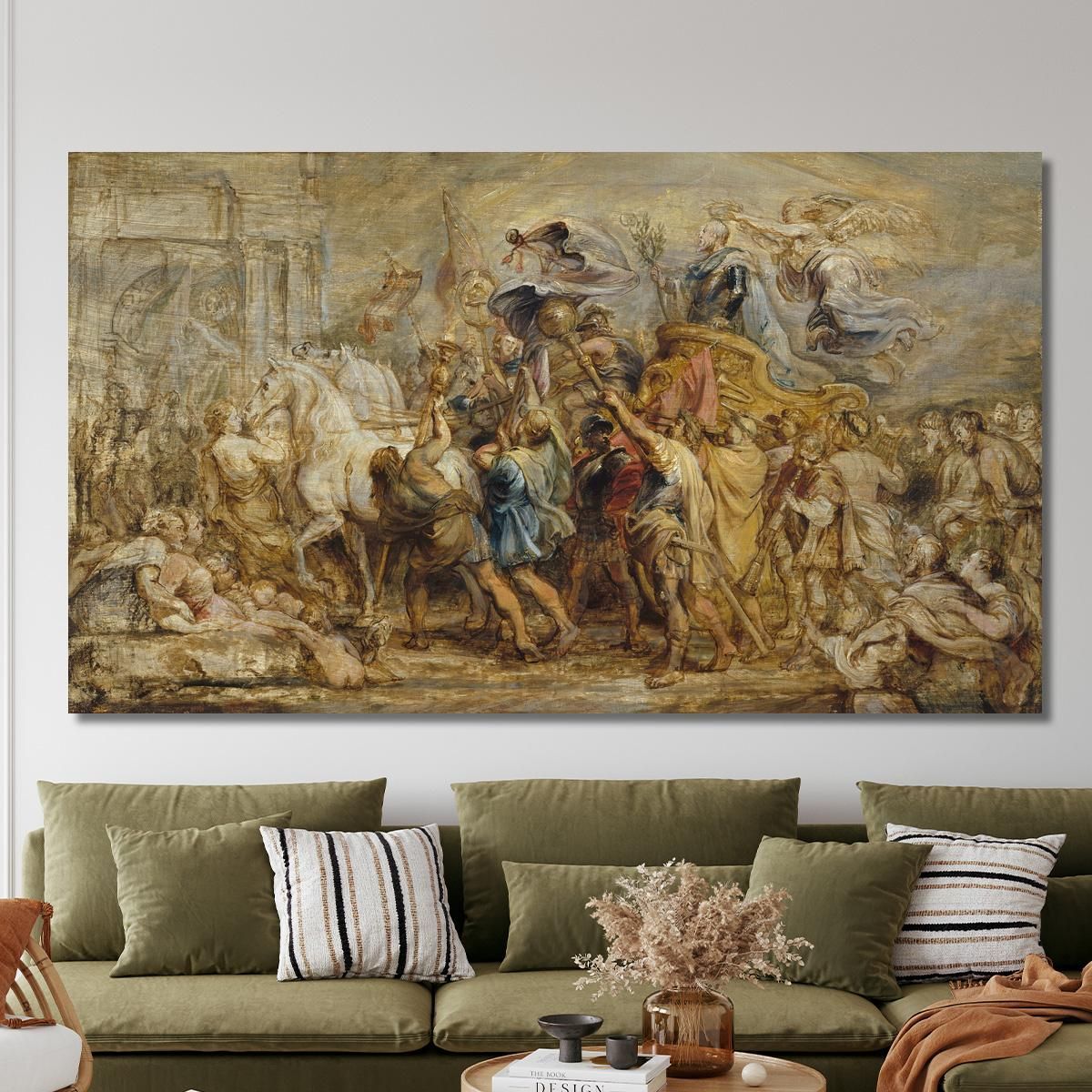 The Triumph Of Henry Iv Peter Paul Rubens ppr286 canvas print 