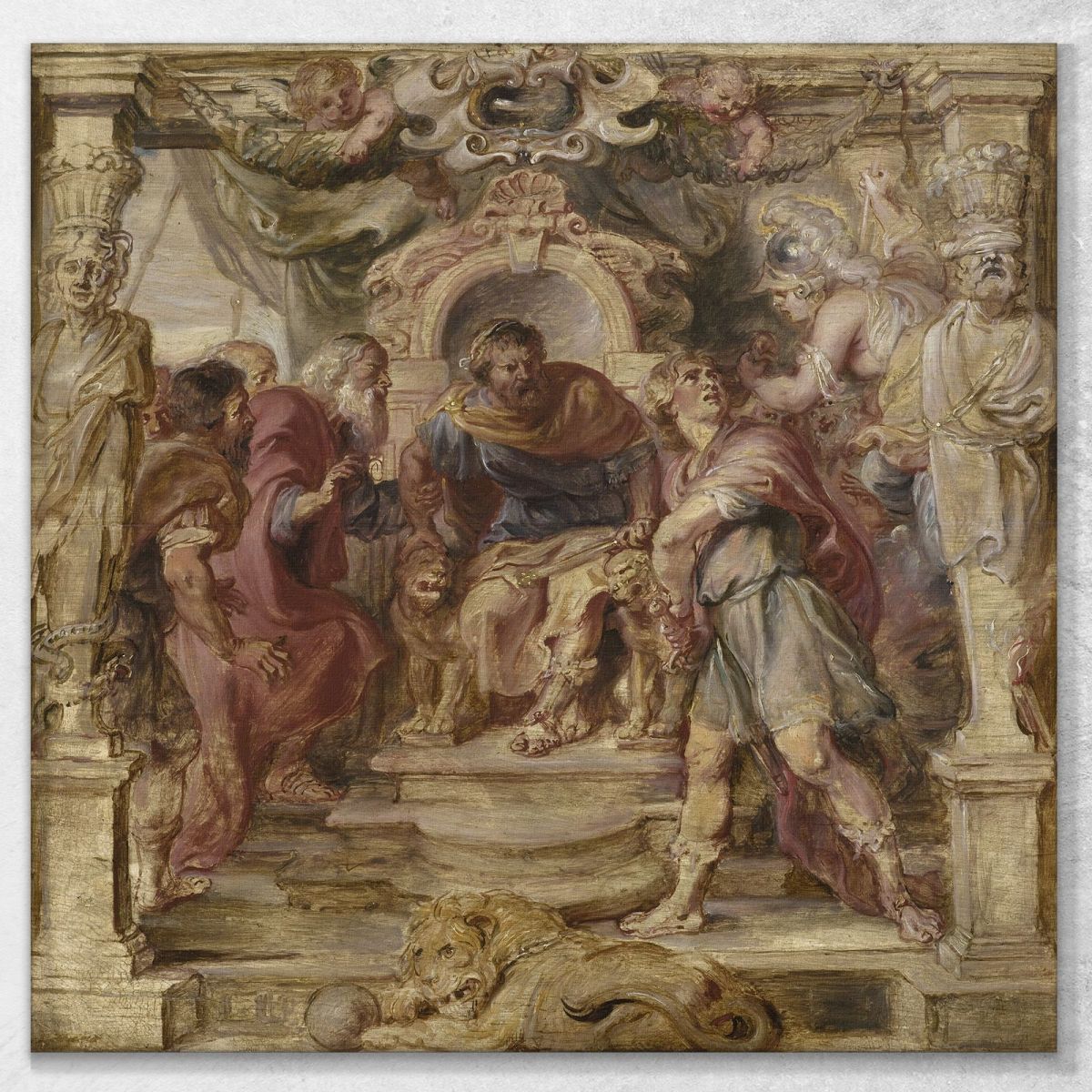 The Wrath Of Achilles Peter Paul Rubens ppr294 canvas print 