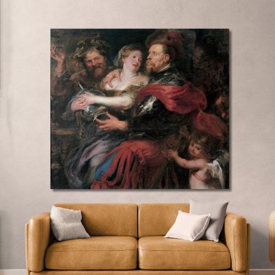 Venus And Mars Peter Paul Rubens ppr319 canvas print 