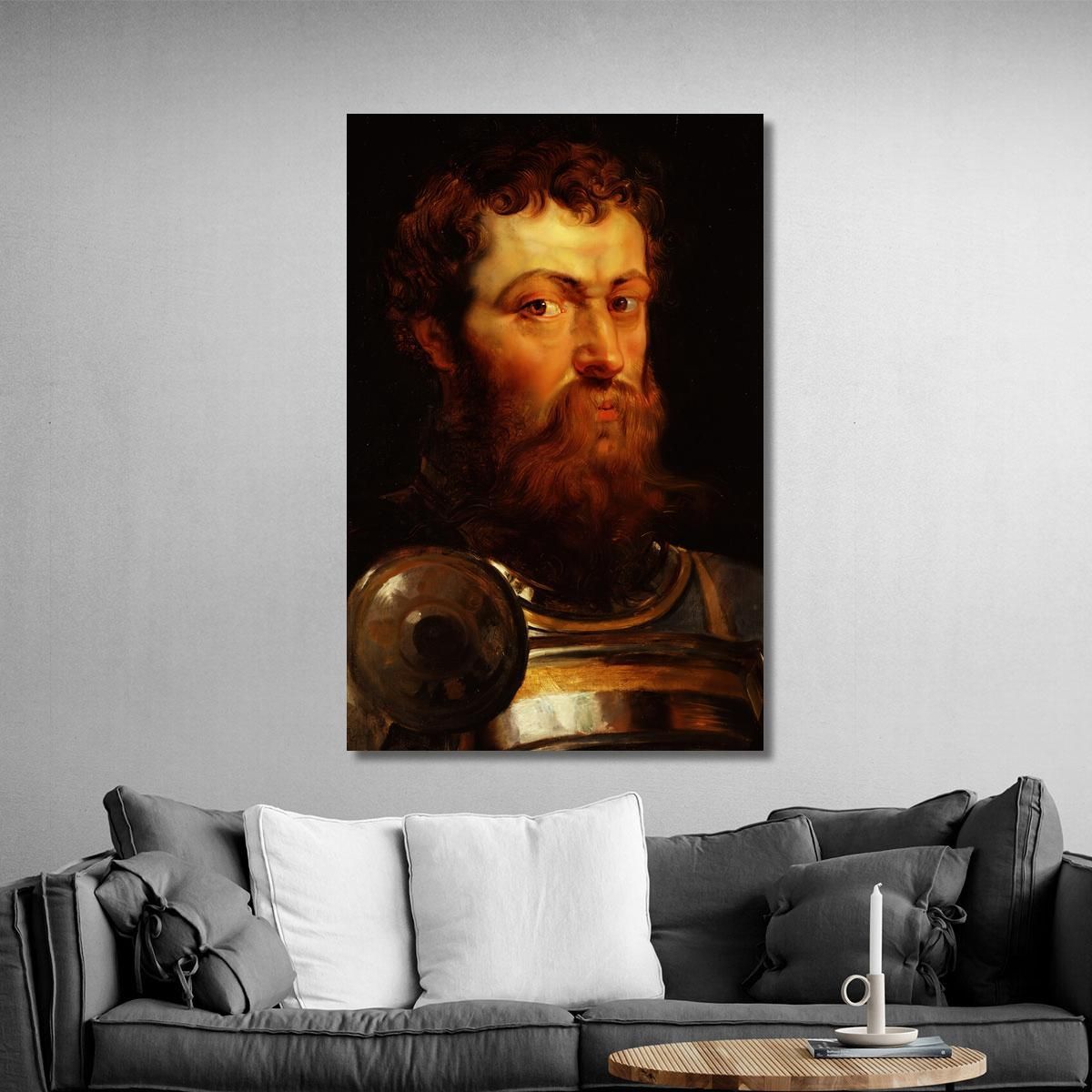 Warrior Peter Paul Rubens ppr322 canvas print 