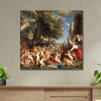 Worship Of Venus Peter Paul Rubens ppr324 canvas print 