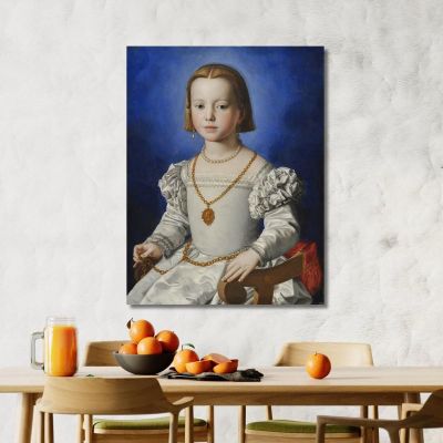 Bia By Cosimo De Medici Agnolo Bronzino abz2 canvas print 