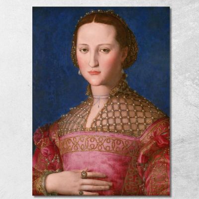 Eleonora Of Toledo Agnolo Bronzino abz6 canvas print 