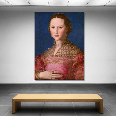 Eleonora Of Toledo Agnolo Bronzino abz6 canvas print 