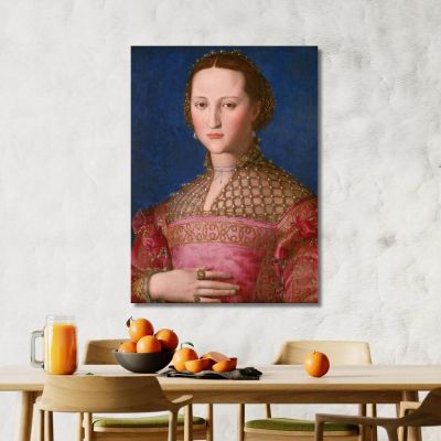 Eleonora Of Toledo Agnolo Bronzino abz6 canvas print 