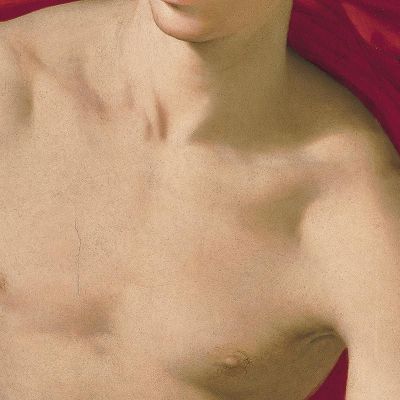 Saint Sebastian Agnolo Bronzino abz17 canvas print